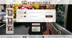 Desktop Screenshot of euroflora.com