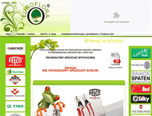 Tablet Screenshot of euroflora.pl